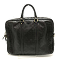 Pre-Owned 201480 Shima Line Handbag/Business Bag/Briefcase Leather Men's Brown (Good)