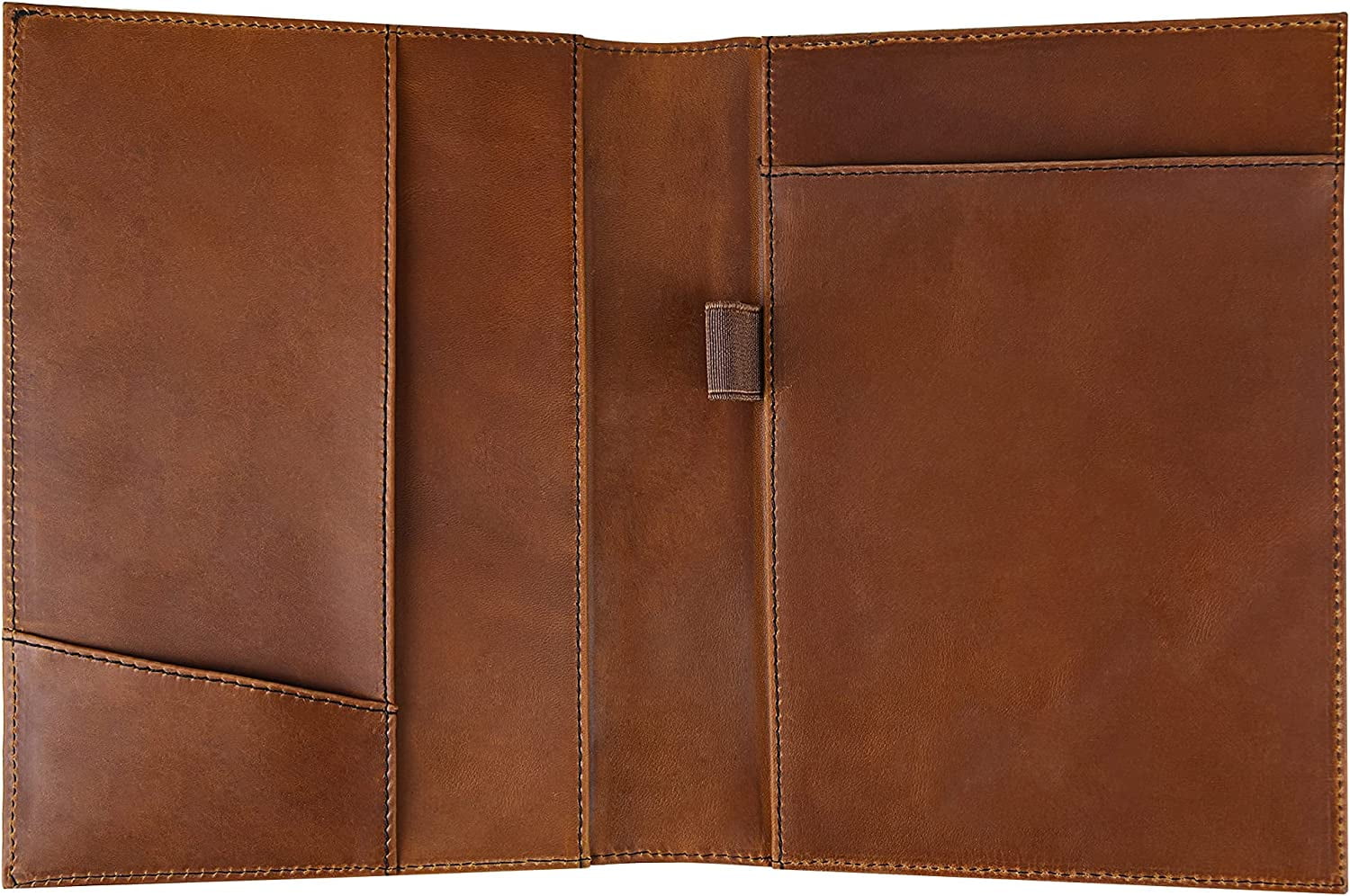 LeatherBelief Leather Junior Padfolio for Women/Men, A5 SizeNotepad Holder Cover, Portfolio Case Study Leather Folder, Documents Folder Case - Image 2