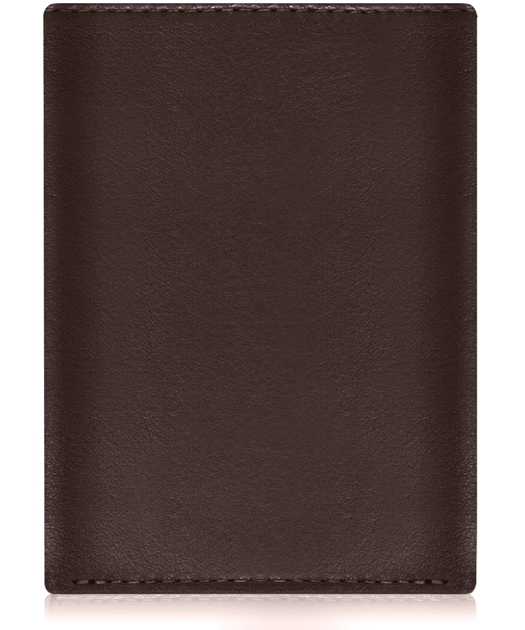 Genuine Leather Trifold Wallets For Men - Mens Wallet With 2 Flip-Up ID Windows RFID Blocking Gifts For Men - Image 2