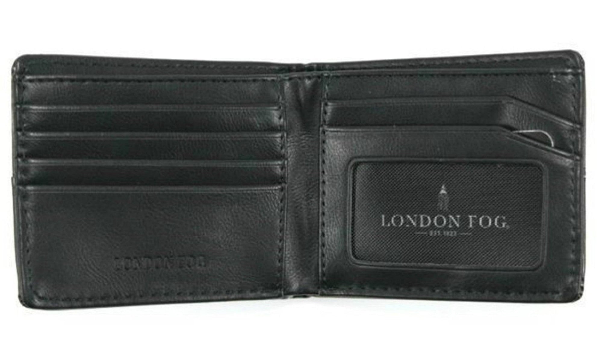 Adult Men Genuine Leather Wallets - Gift Tin Box Bi-Fold and Tri-Fold Leather Wallets (Black Bi-Fold) - Image 2