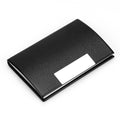 PU Leather Metal Business Card Holder, Slim Pocket Card Wallet for ID, Credit Cards & Name Cards, Professional Case, TIKA