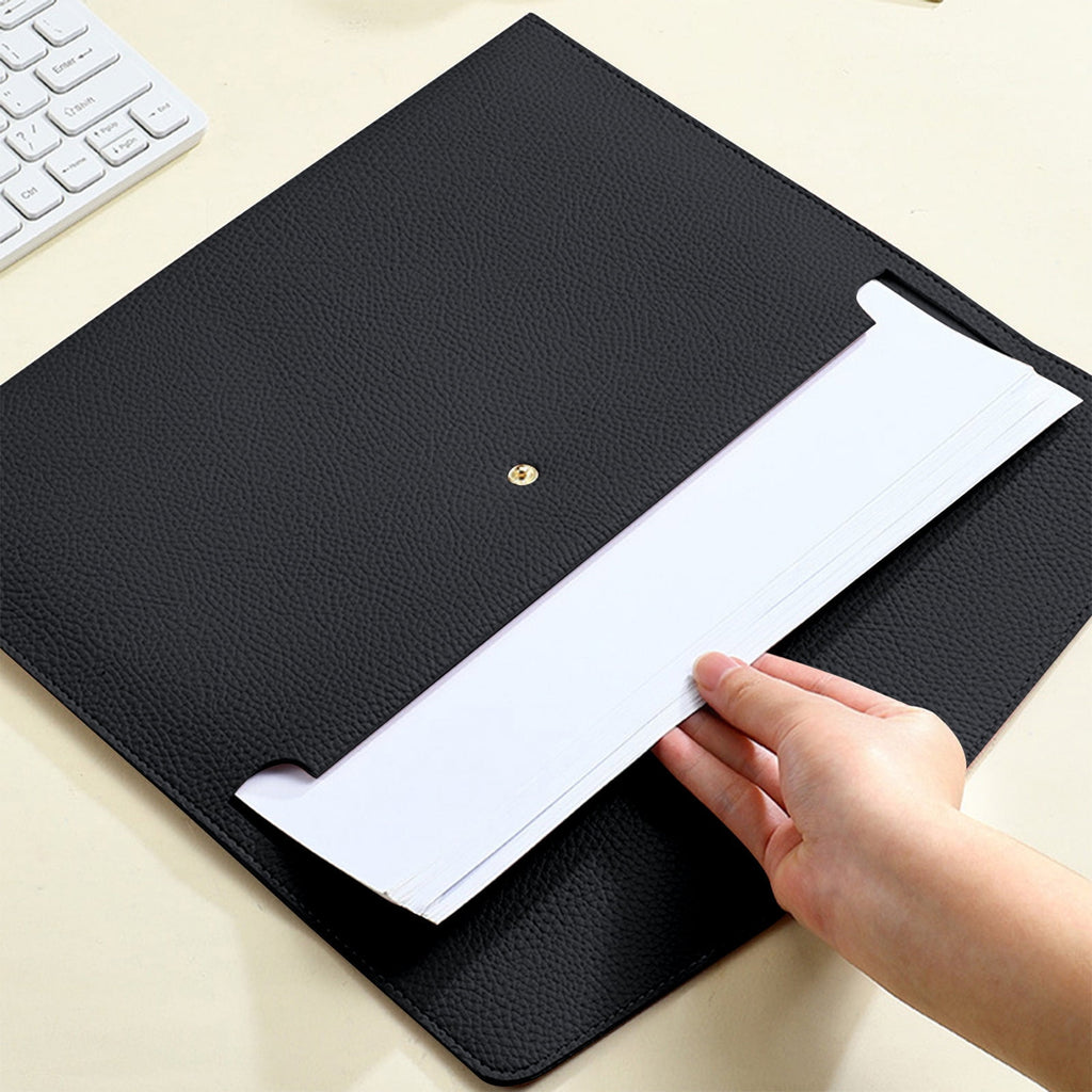 With Handles, Water-Resistant Document Organizer for Business Travel & Office, Expanding File Bag For Men & Women, Ex... - Image 4