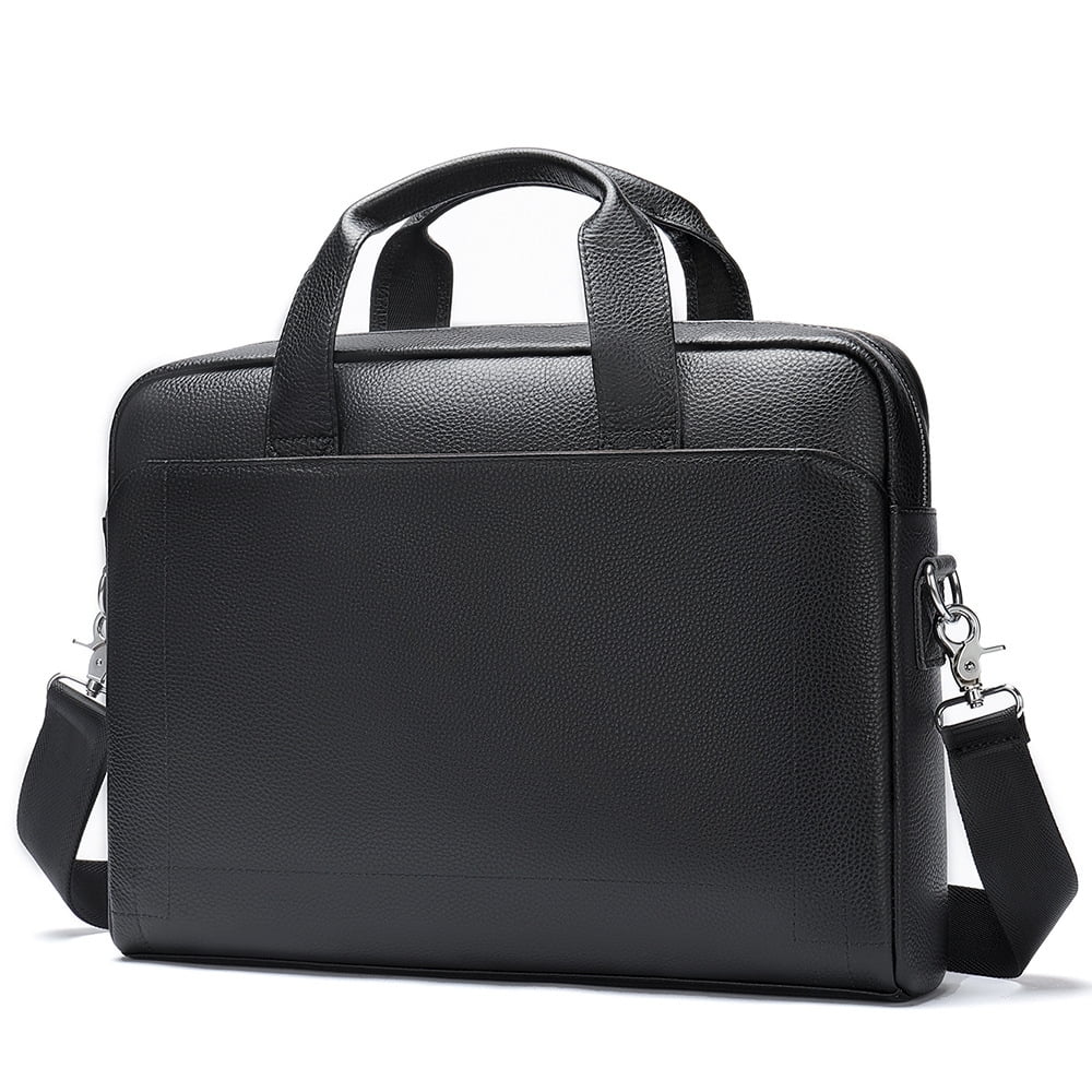15in Bag Retro briefcase, large capacity computer bag, suitable for business, travel, gifts for boyfriend/father/husband