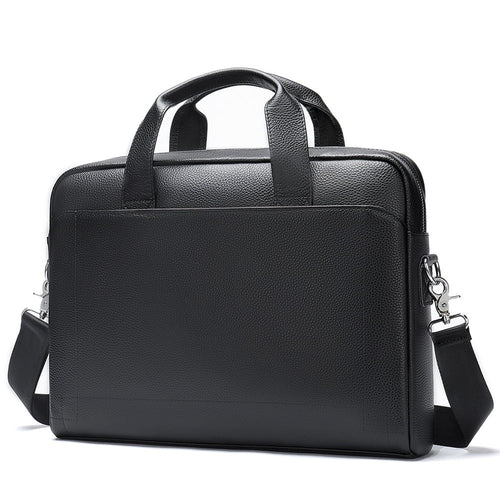 15in Bag Retro briefcase, large capacity computer bag, suitable for business, travel, gifts for boyfriend/father/husband