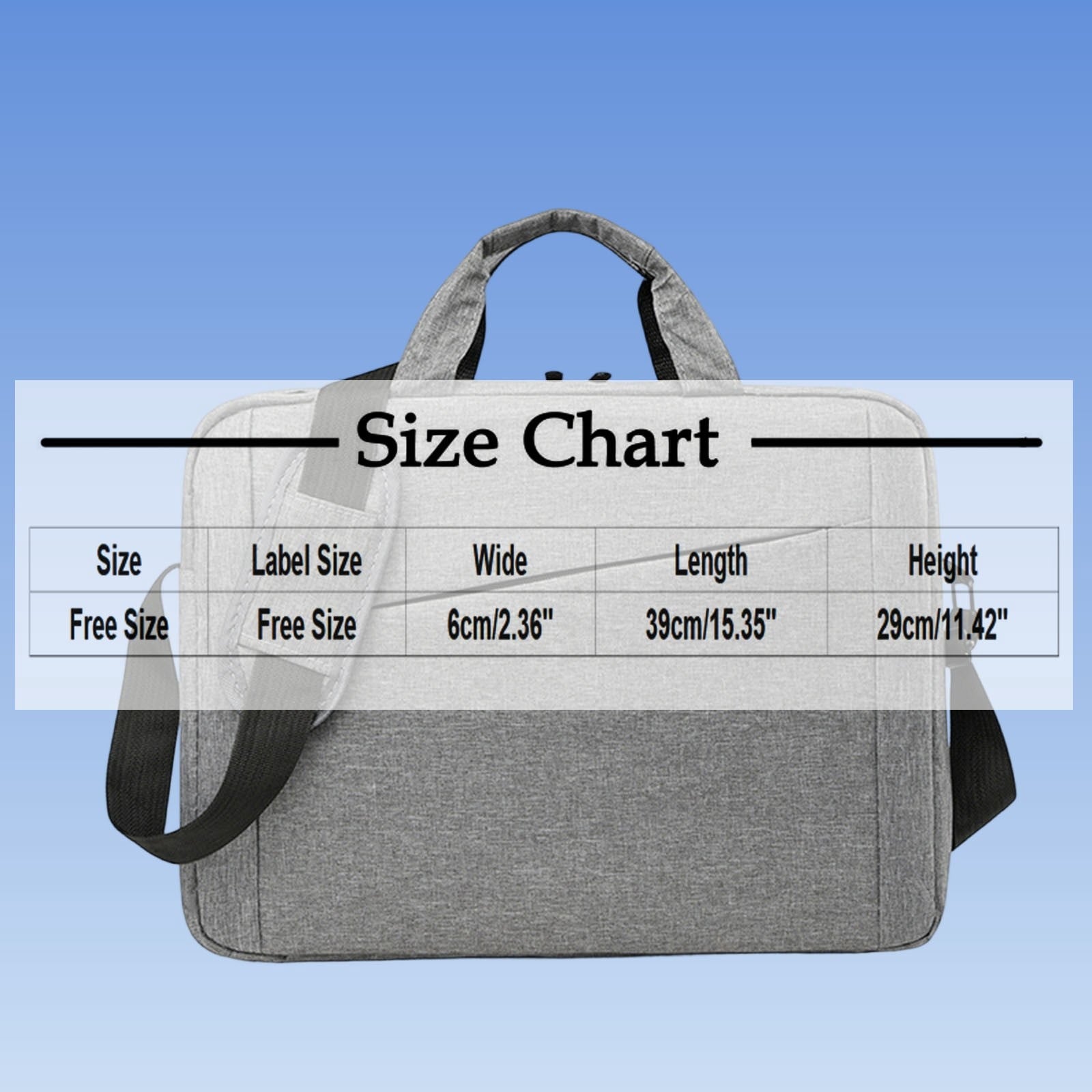 Briefcase for Men Women Business Messenger - Image 3