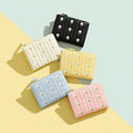 1Pack Small Wallet for Women， Cute RFID Blocking PU Leather Card Holder for Girls Flower， Coin Cash Purse ，Slim Short...