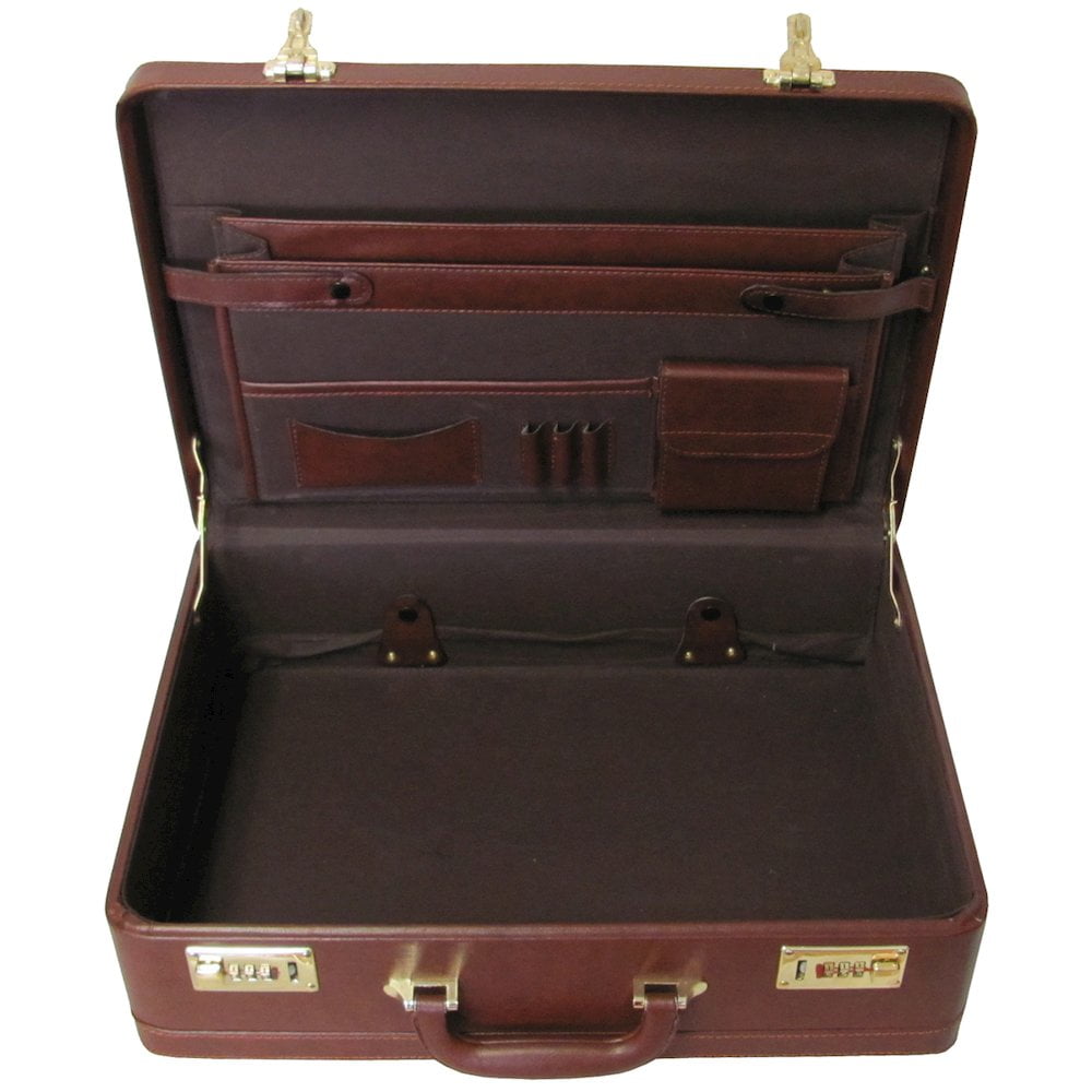 Large Expandable Faux Leather Attach Case - Image 4