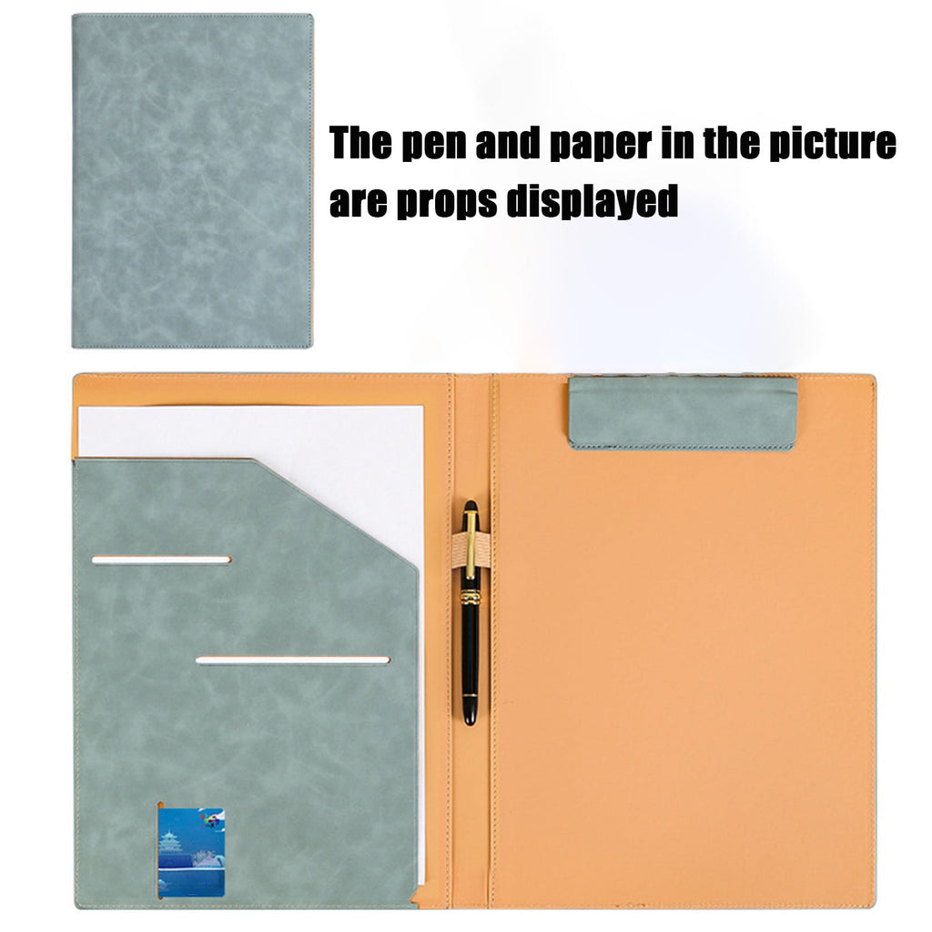 Clearance Leather Portfolio Folder Padfolio,Business Padfolio Organizer Document Planner Portfolio Binder Storage Poc... - Image 5