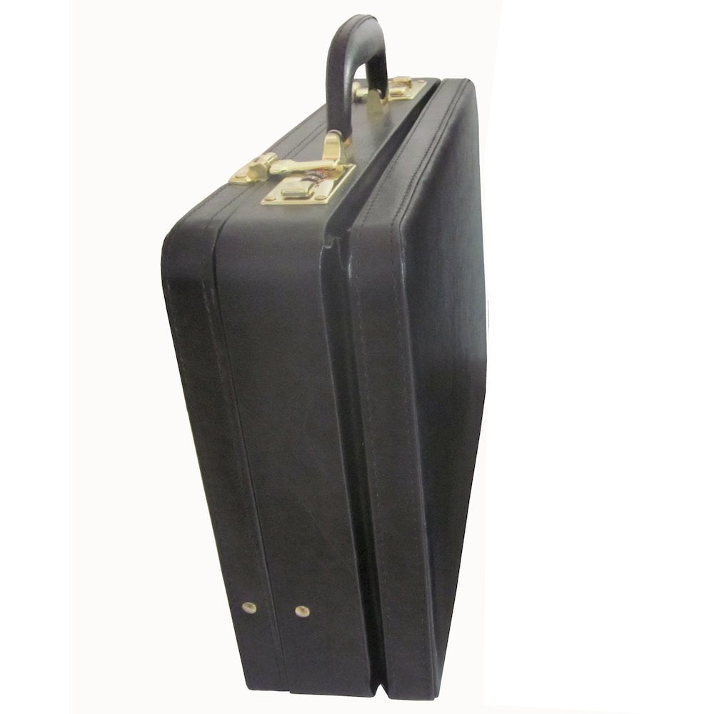 Expandable Executive Faux Leather Attache Case - Image 3