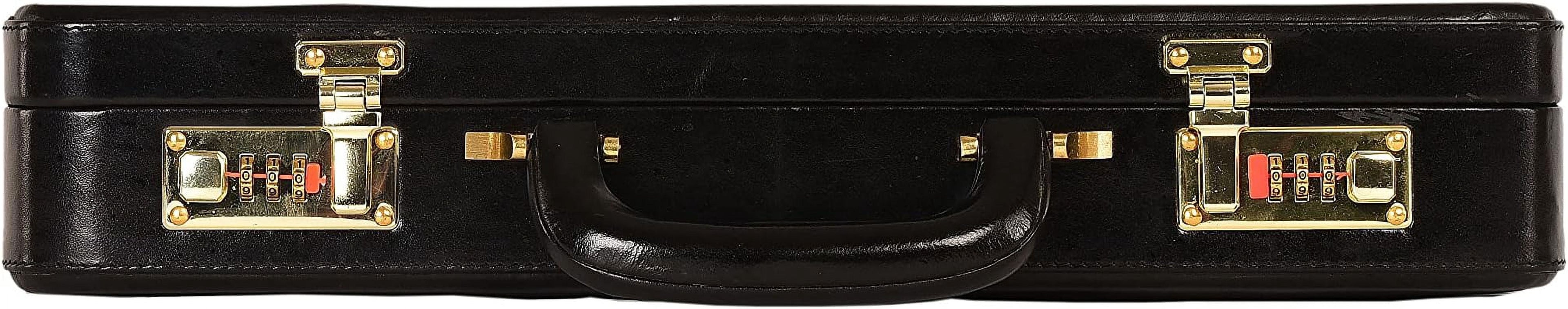 Men's Leather Briefcase | Business Leather Handbag | Doctors Safety Kit Bag Leather Attache | Gift For Him - Image 5