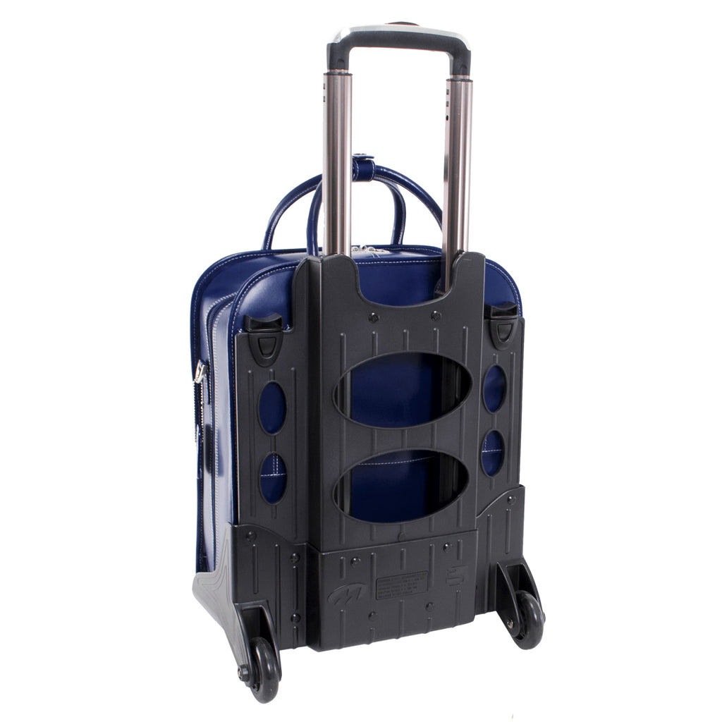 LA GRANGE | 15” Leather Vertical Detachable-Wheeled Laptop Case - Image 5