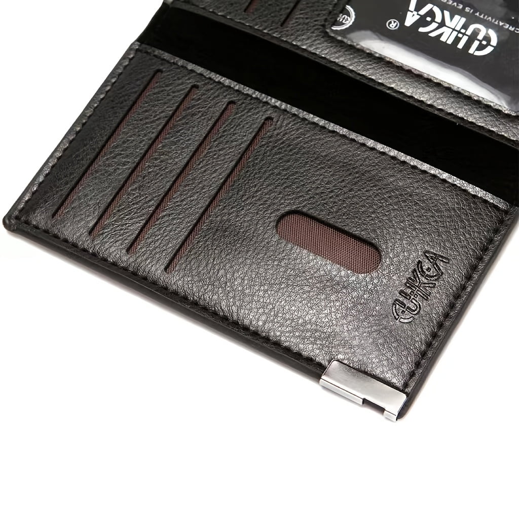 Holder, Mini Faux Leather Case For ID & Credit - Image 3