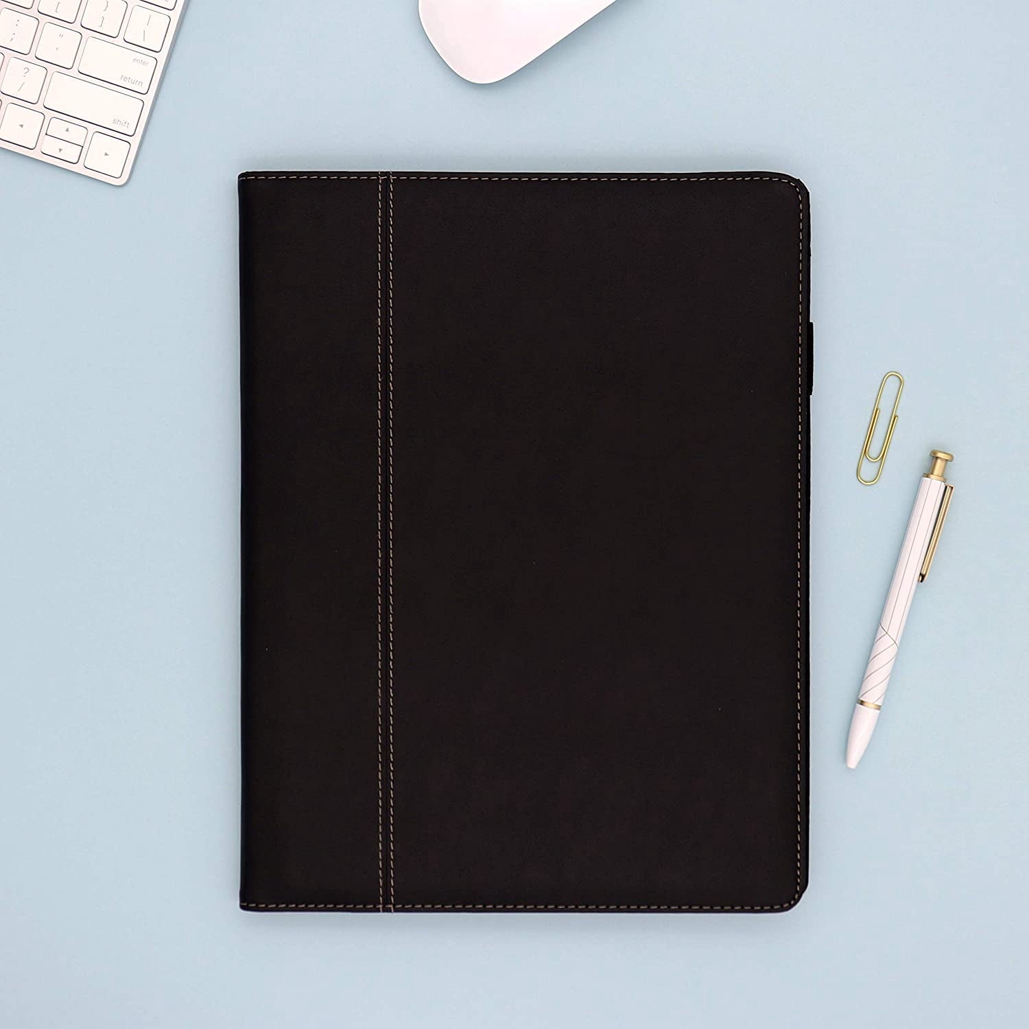 Professional Padfolio, 8.5x11, Black - Image 2