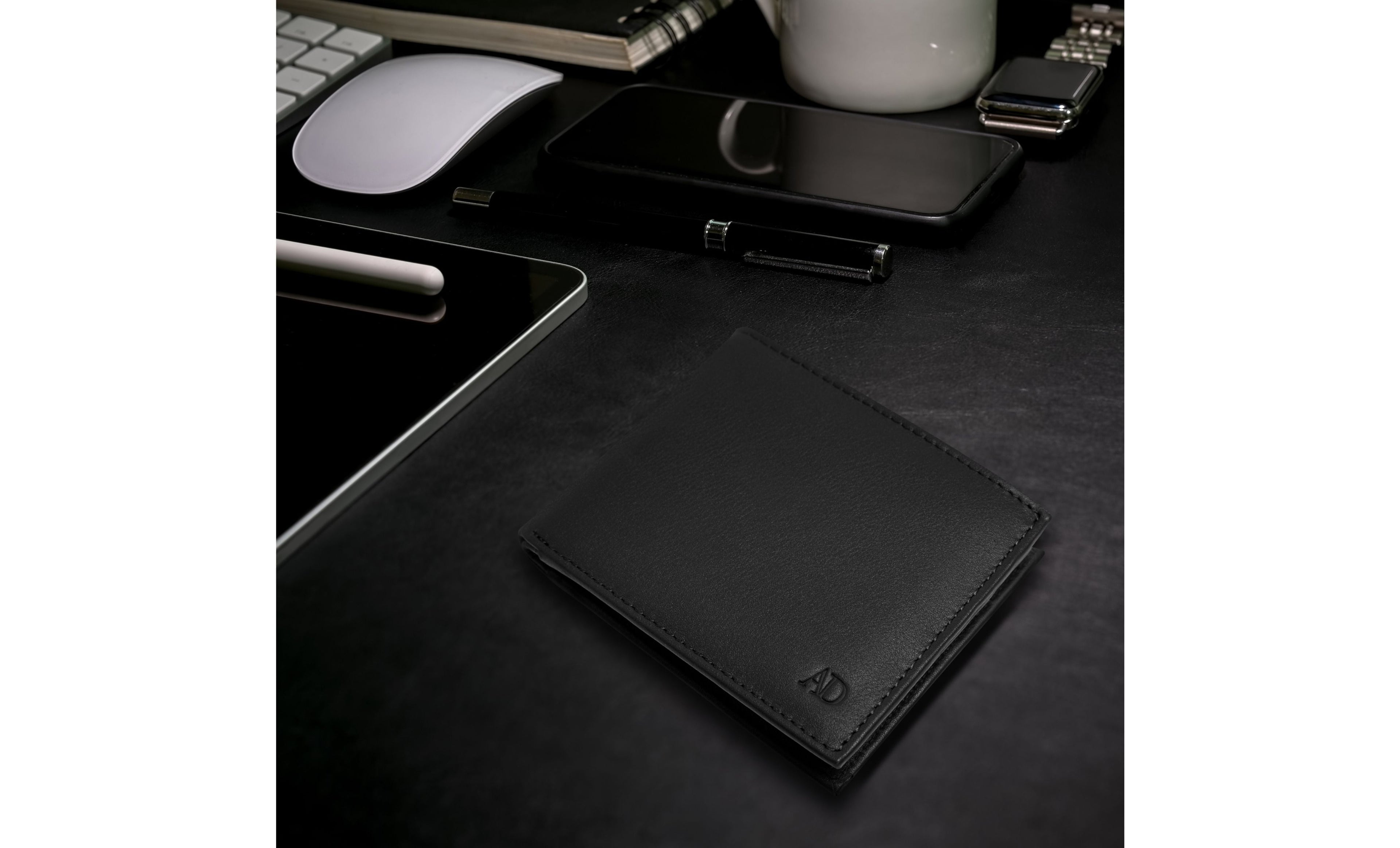 Genuine Leather Slim Bifold Wallets For Men - Mens Wallet RFID Blocking Holiday Gifts For Men - Image 5