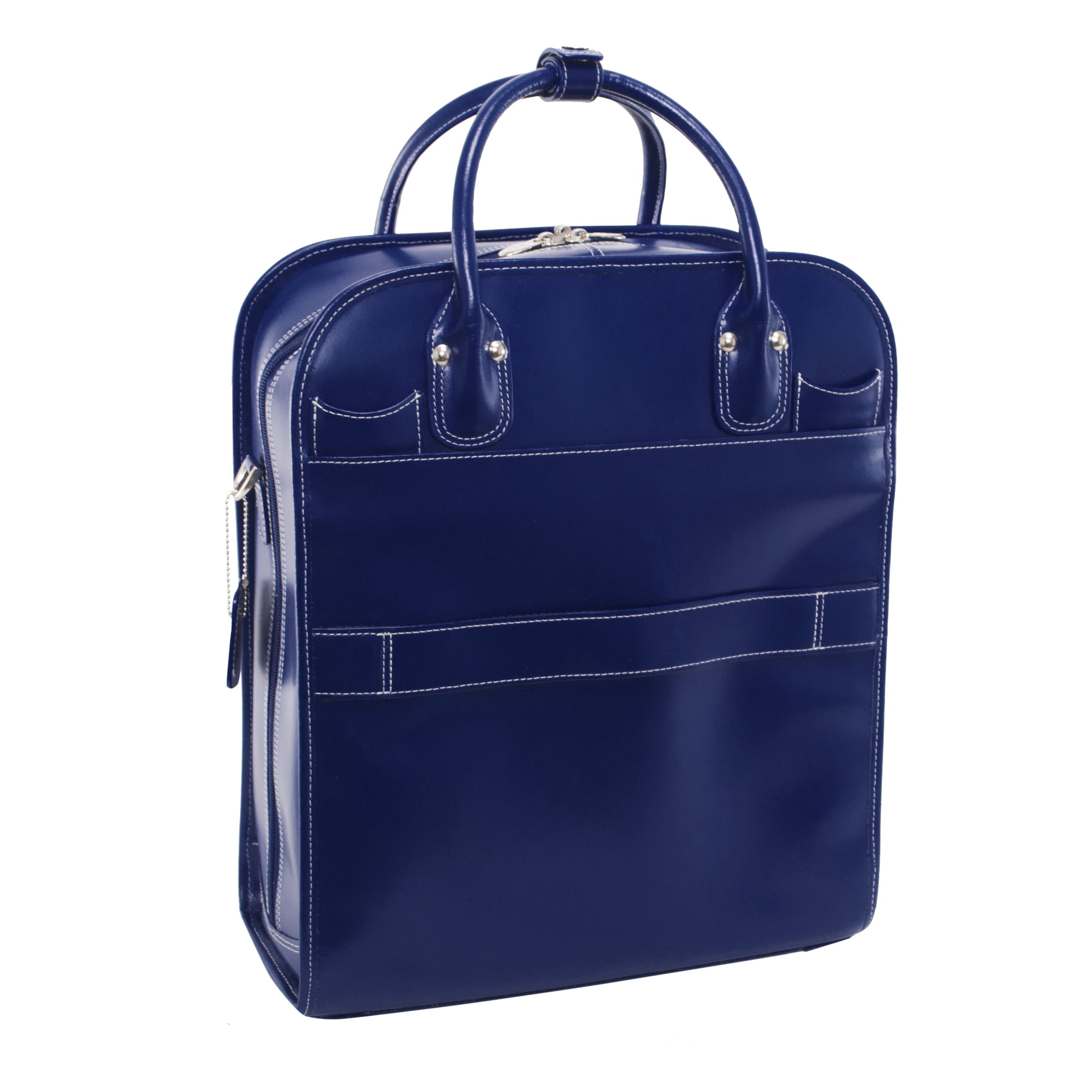 LA GRANGE | 15” Leather Vertical Detachable-Wheeled Laptop Case - Image 6