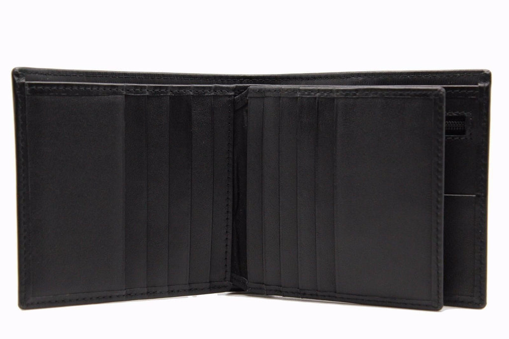 Euro Bifold Wallet for Men Genuine Soft Leather Handcrafted Hipster Wallet with Coin Pocket - Image 5