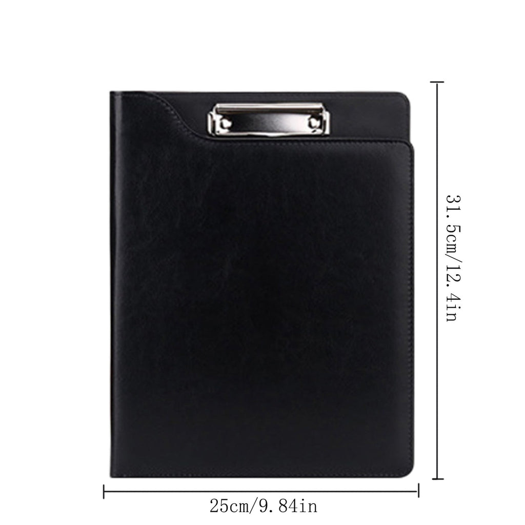 Executive Leather Padfolio with Clipboard, Portfolio Notebook Organizer for Business Conference, Legal Pad Holder for... - Image 3