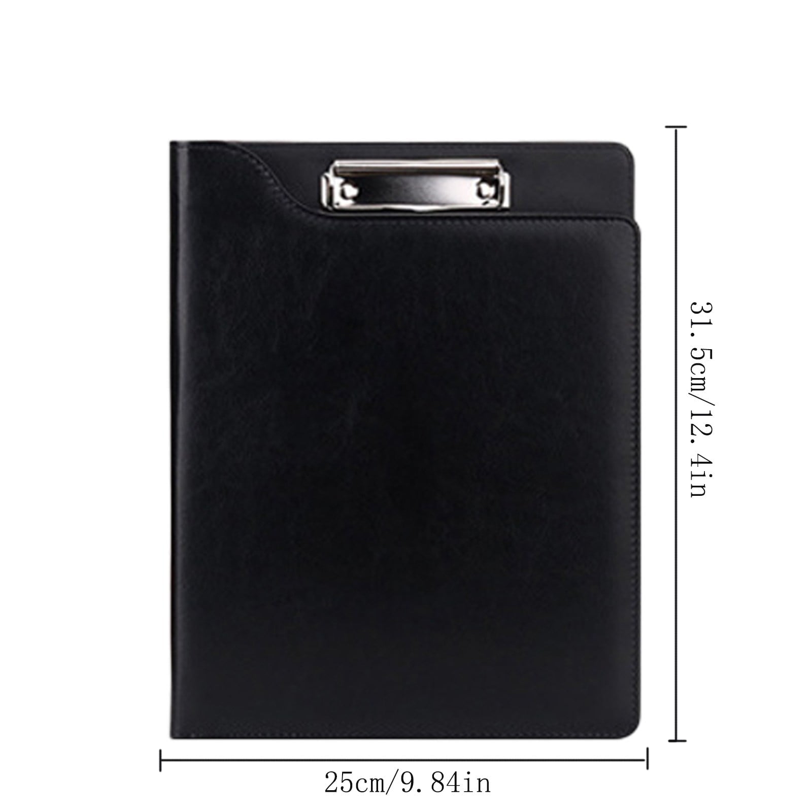 A4 Leather Padfolio Portfolio, Professional Clipboard Folder with Storage for Business Meetings, Resume Portfolio and... - Image 3