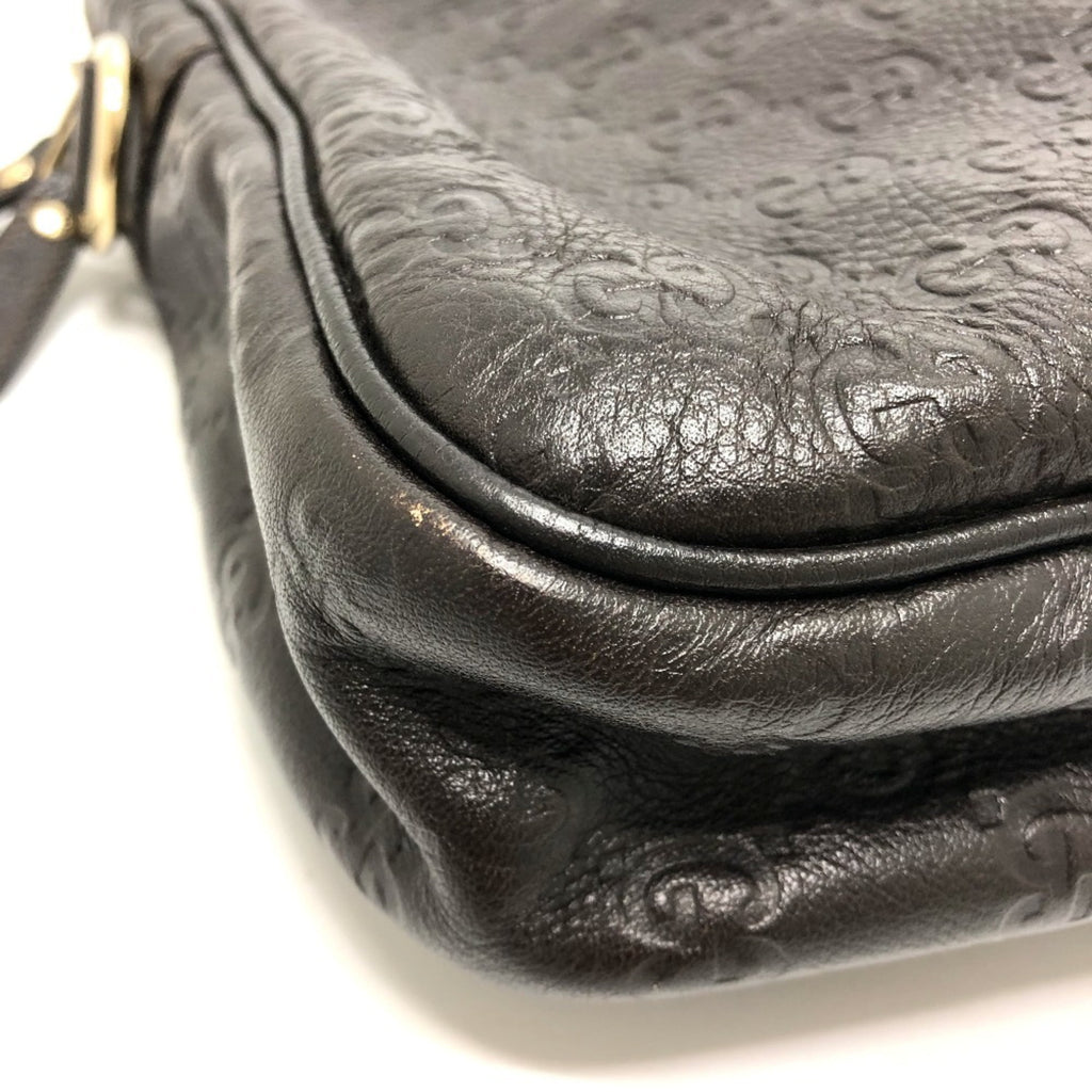 Pre-Owned 201480 Shima Line Handbag/Business Bag/Briefcase Leather Men's Brown (Good) - Image 4