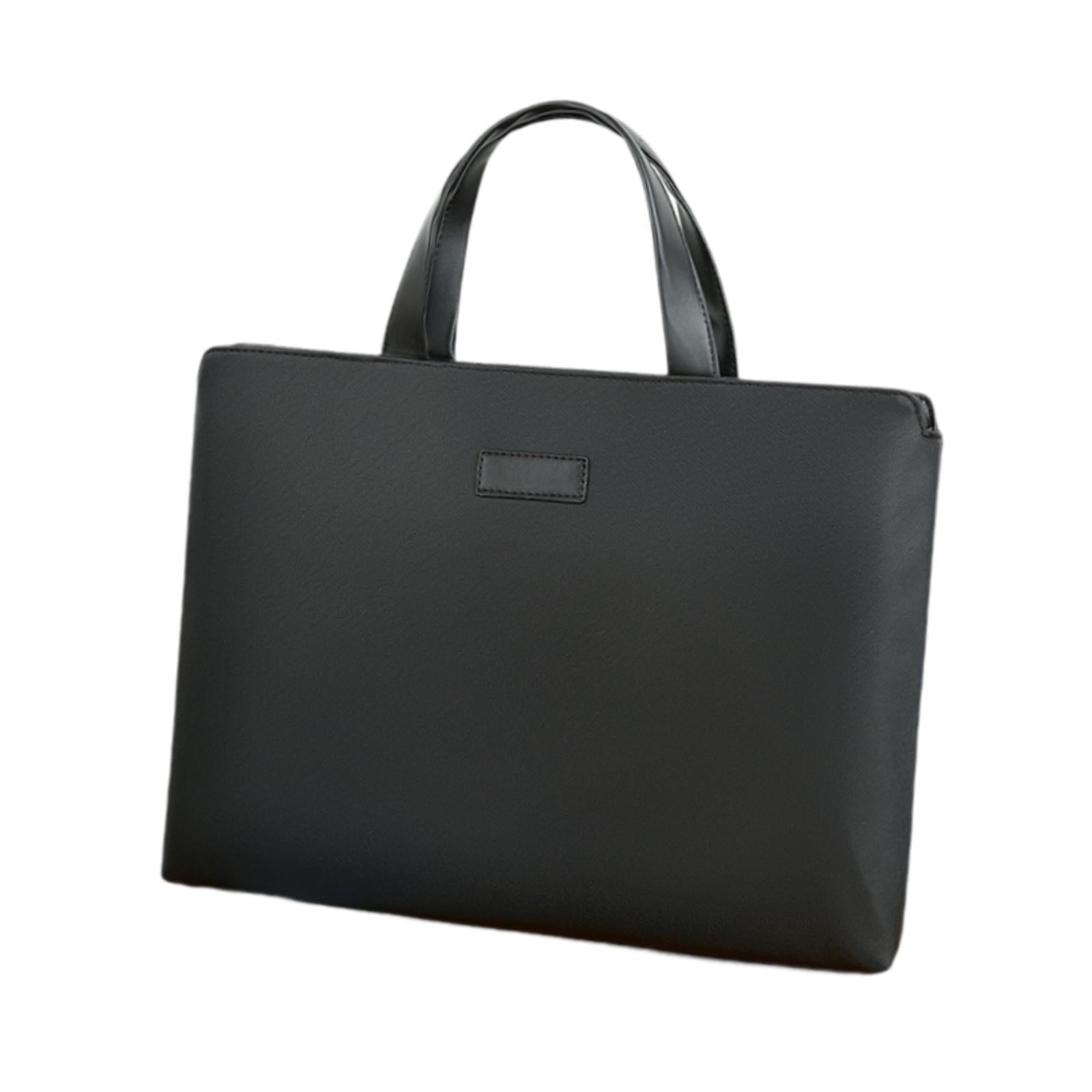 Business Bag,Large Capacity Mens Briefcase,for Business Trip Work PU Leather - Image 2