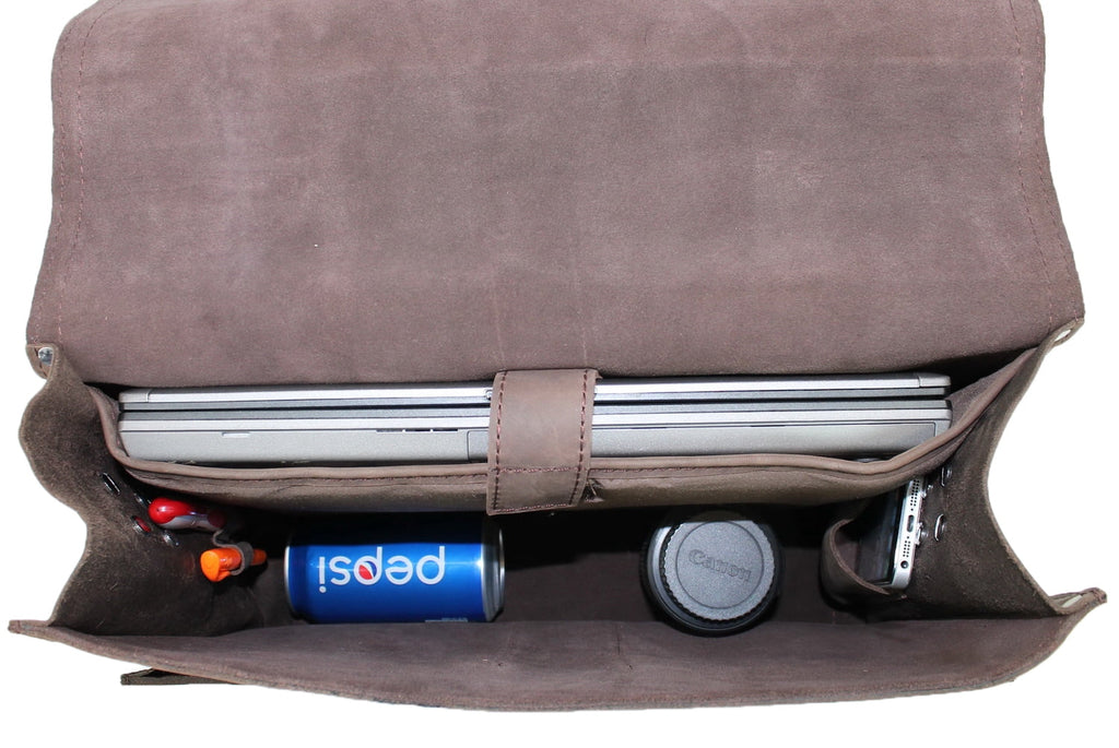 17 MacBook Pro - 18 Leather Briefcase LB01.VB - Image 3