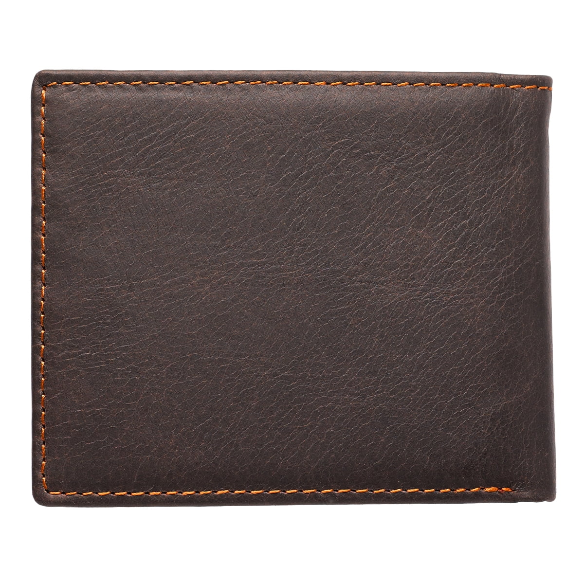 Genuine Leather Wallet for Men Wings Like Eagles Isaiah 40:31 Bible Verse Quality Classic Brown Leather Bifold Wallet... - Image 2