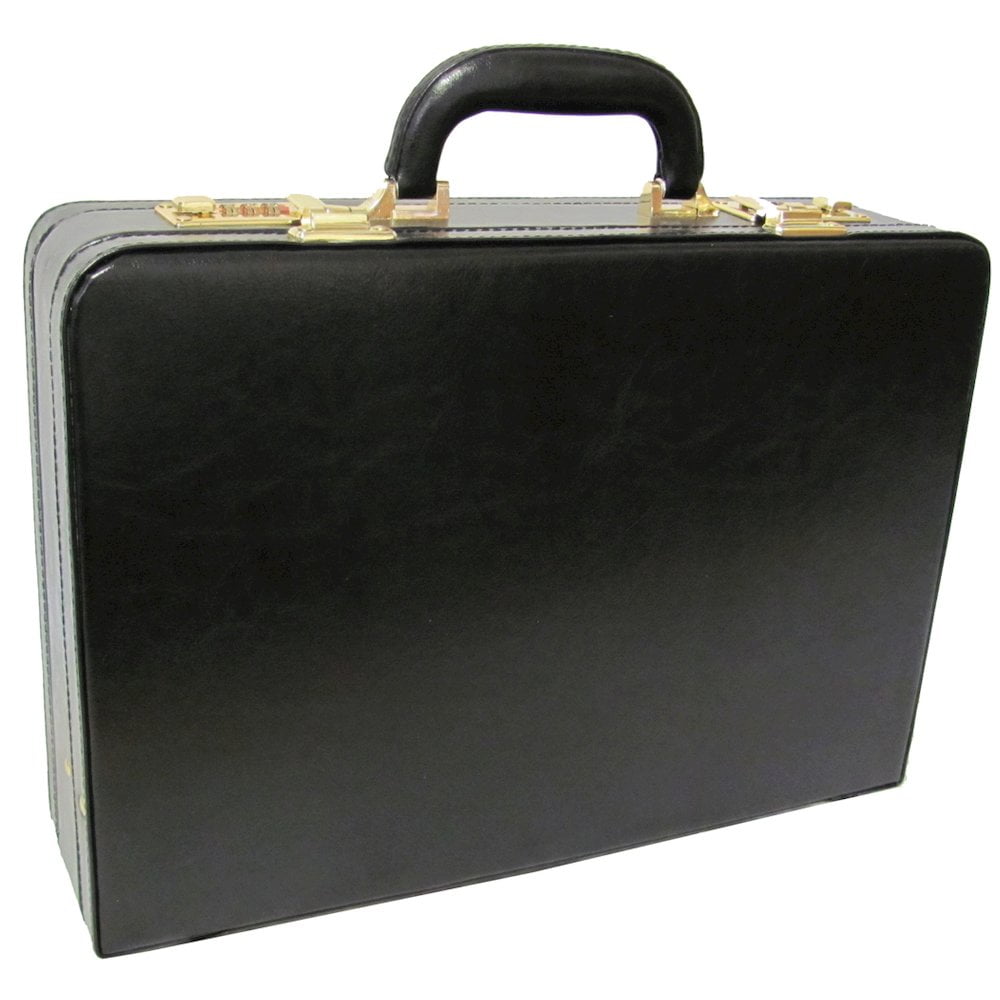 Expandable Executive Faux Leather Attache Case - Image 4