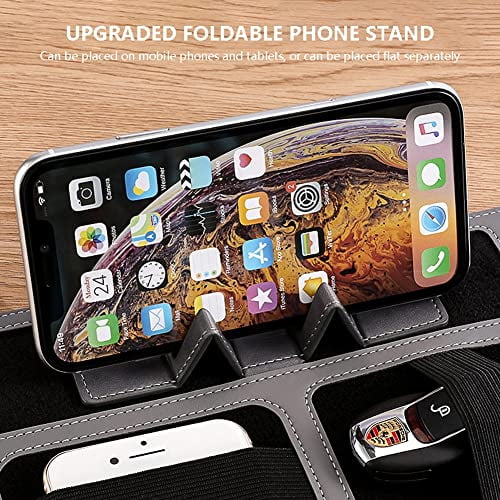Padfolio Clipboard Folder Portfolio A4 Leather Resume Portfolio Interview Legal Document Organizer Business School Office Conference Notepad - Image 6