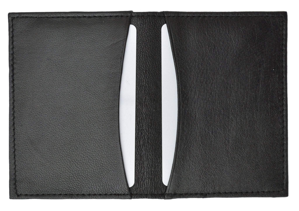 Slim Thin Leather Credit Card ID Mini Wallet Holder Bifold Drivers License Safe 1515 (C) - Image 5