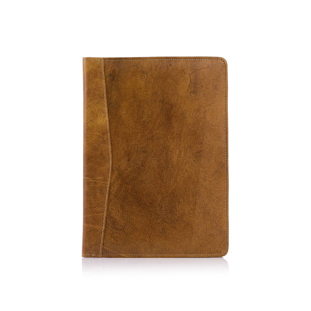 Luxury Full Grain Leather Padfolio  Business Portfolio Organizer Folder - Image 3