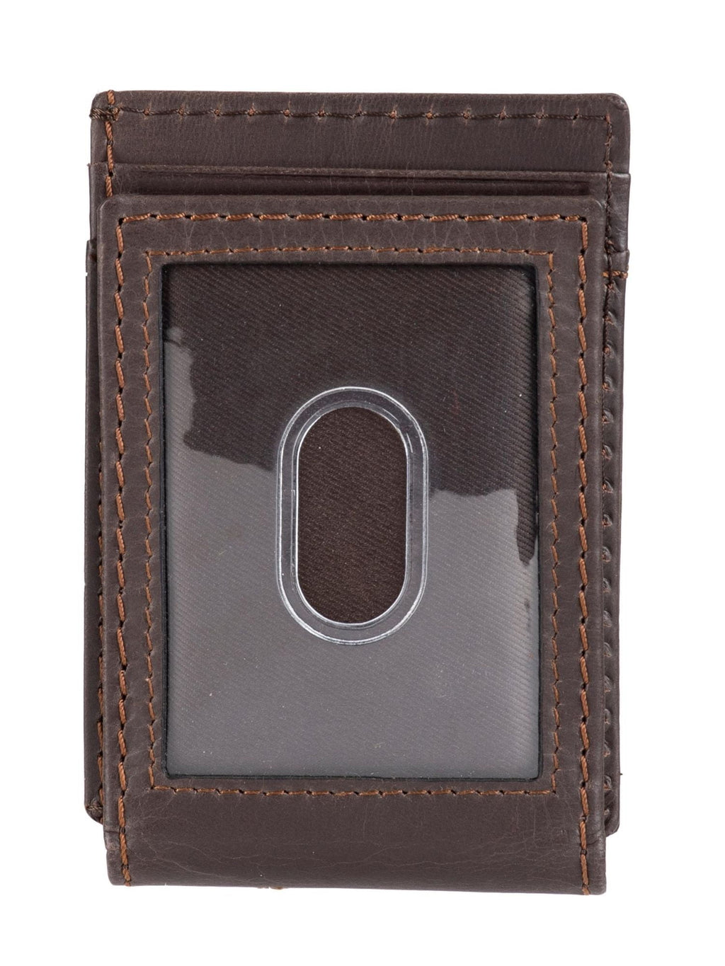 Men's RFID Leather Magnetic Front Pocket Wallet - Image 2