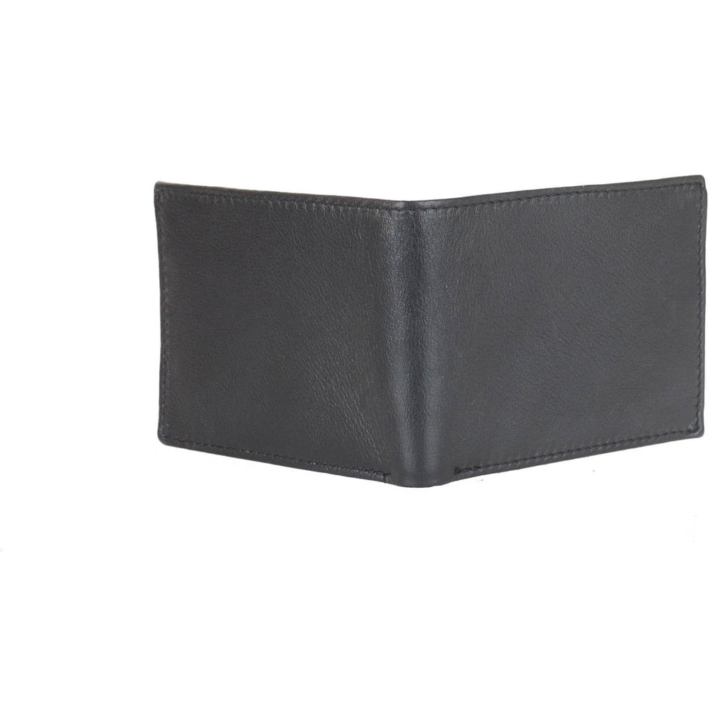 Men's RFID Signal Blocking Genuine Leather Traveller Wallet with Gift Box - Image 5