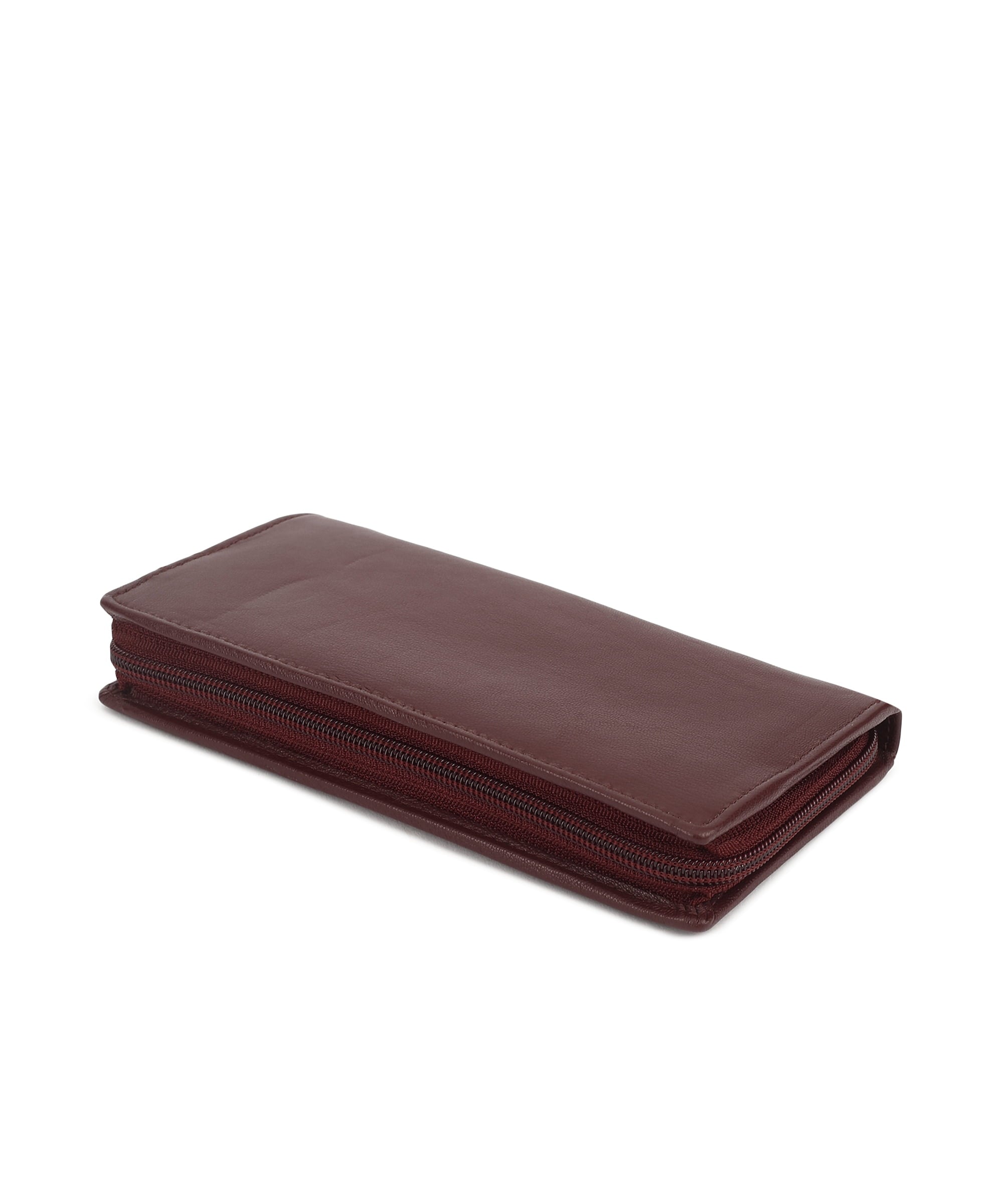 Wallets for Women RFID Blocking Ultra Slim Real Leather Credit Card Holder Clutch - Image 6