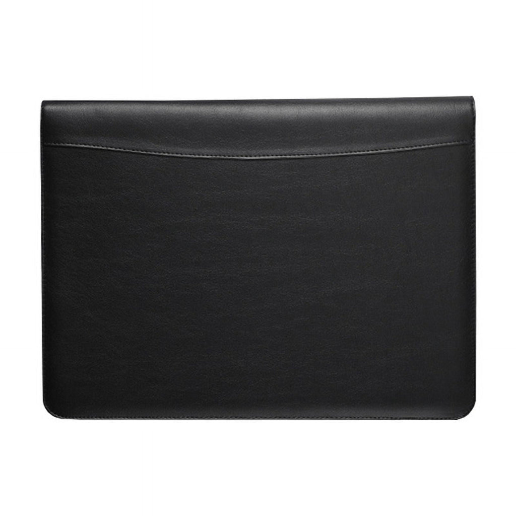Portable Business Padfolio Portfolio Case Contract File Folder A4 Conference Folder PU Leather Portfolio Folder - Image 4