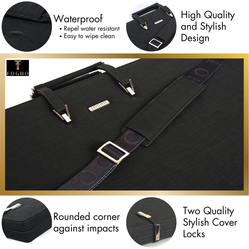 A3 Leather Binder Leather Portfolio Gifts For Painters Portfolio Binder Leather Padfolio Leather Folder Artist Bag Ar... - Image 2