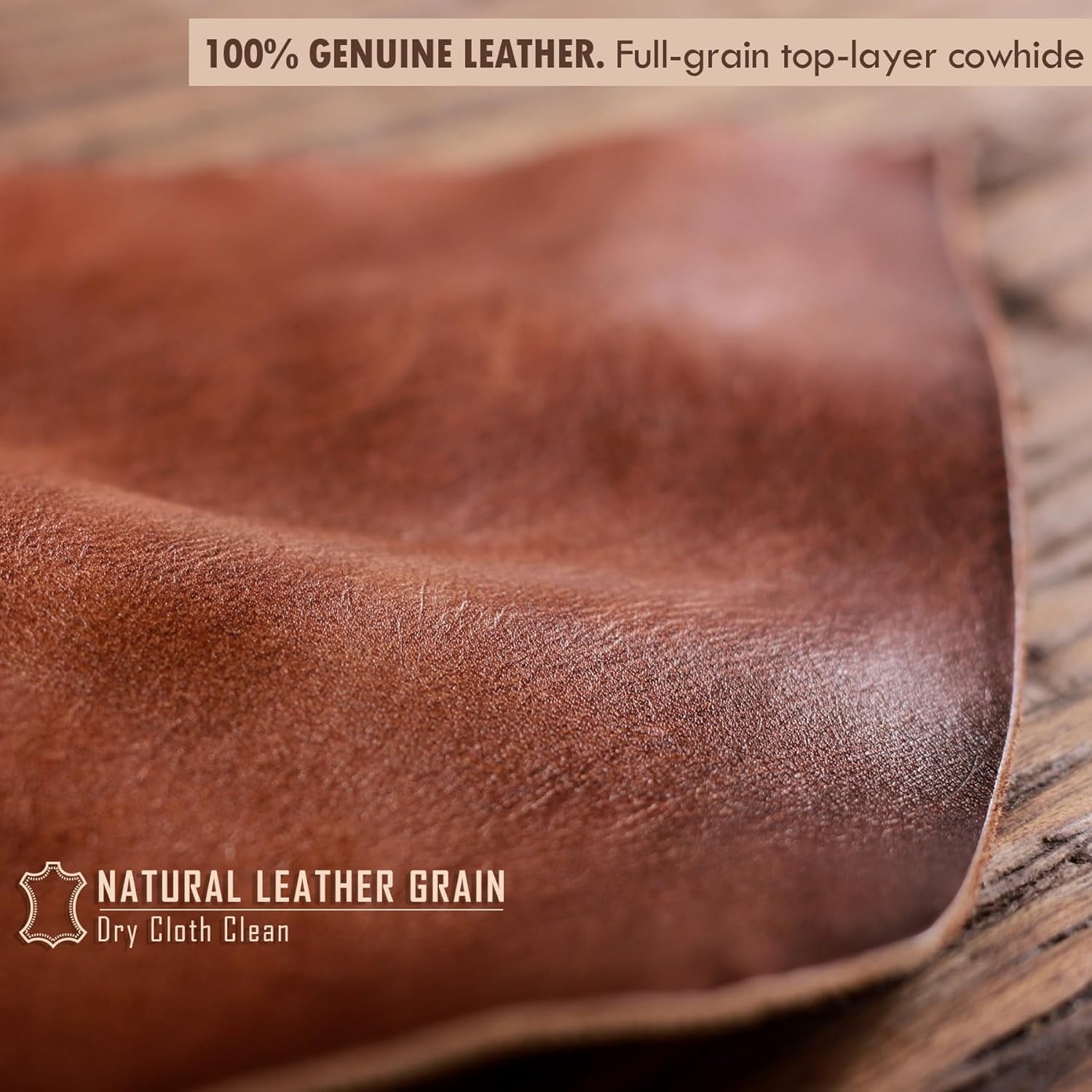 Men's Trifold Wallet, Wallets For Men Leather,Rfid Blocking,Gifts For Him Husband (coffee) - Image 2