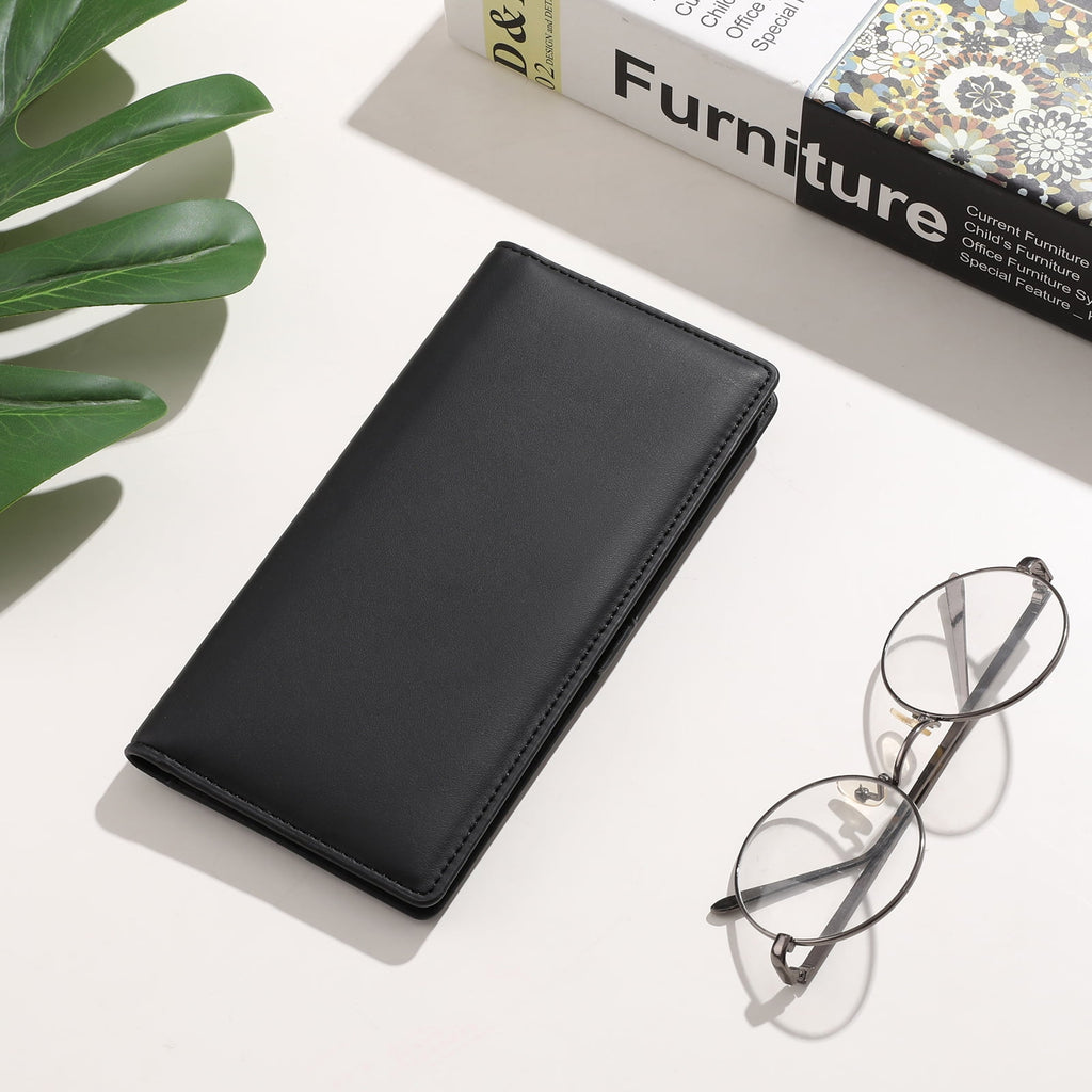 Wallets for Women Ultra Slim Thin Leather RFID Blocking Credit Card Holder Bifold Long Ladies Wallet Billfold Clutch - Image 4