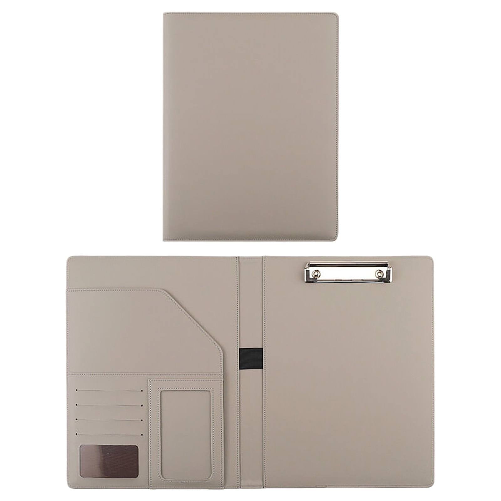 Padfolio Portfolio Leather Binder, Interview Legal Document Organizer, Business Card Holder Included Letter Sized Wri... - Image 2