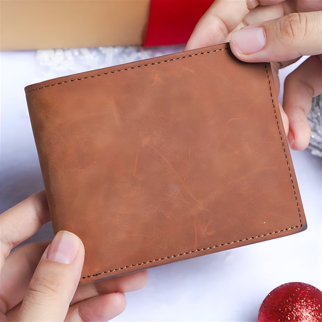 Wallet For Son Mom - Faux Leather Wallet For Men - Wallet For Men RFID Blocking Wallet For Men Son Gifts Mom To My So... - Image 6