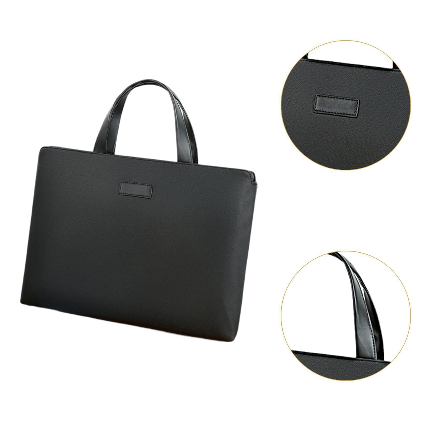 Business Bag,Large Capacity Mens Briefcase,for Business Trip Work PU Leather - Image 6