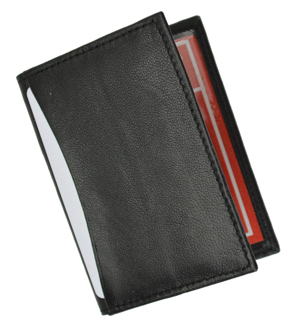 Slim Thin Leather Credit Card ID Mini Wallet Holder Bifold Drivers License Safe 1515 (C) - Image 4