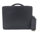 Pre-Owned COACH 0539 Leather Nylon 2-Way Business Bag, PC Case, Shoulder Briefcase, Black, Men's