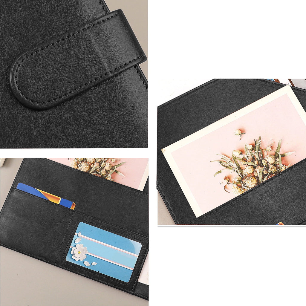 Under $5 Padfolio with Clipboard, Faux Leather Portfolio Folder Binder, Legal Pad Holder for A4 Letter Size Notepad, ... - Image 5