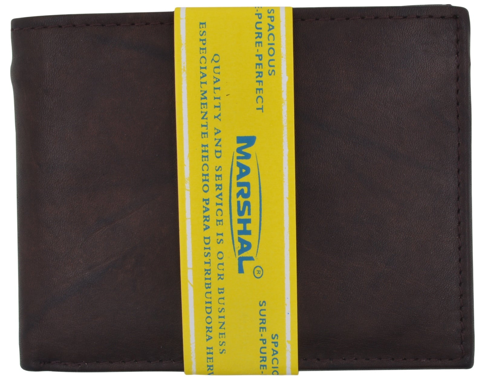 Men's Leather Bifold ID Card Holder Purse Wallet Billfold Handbag Slim Clutch - Image 5