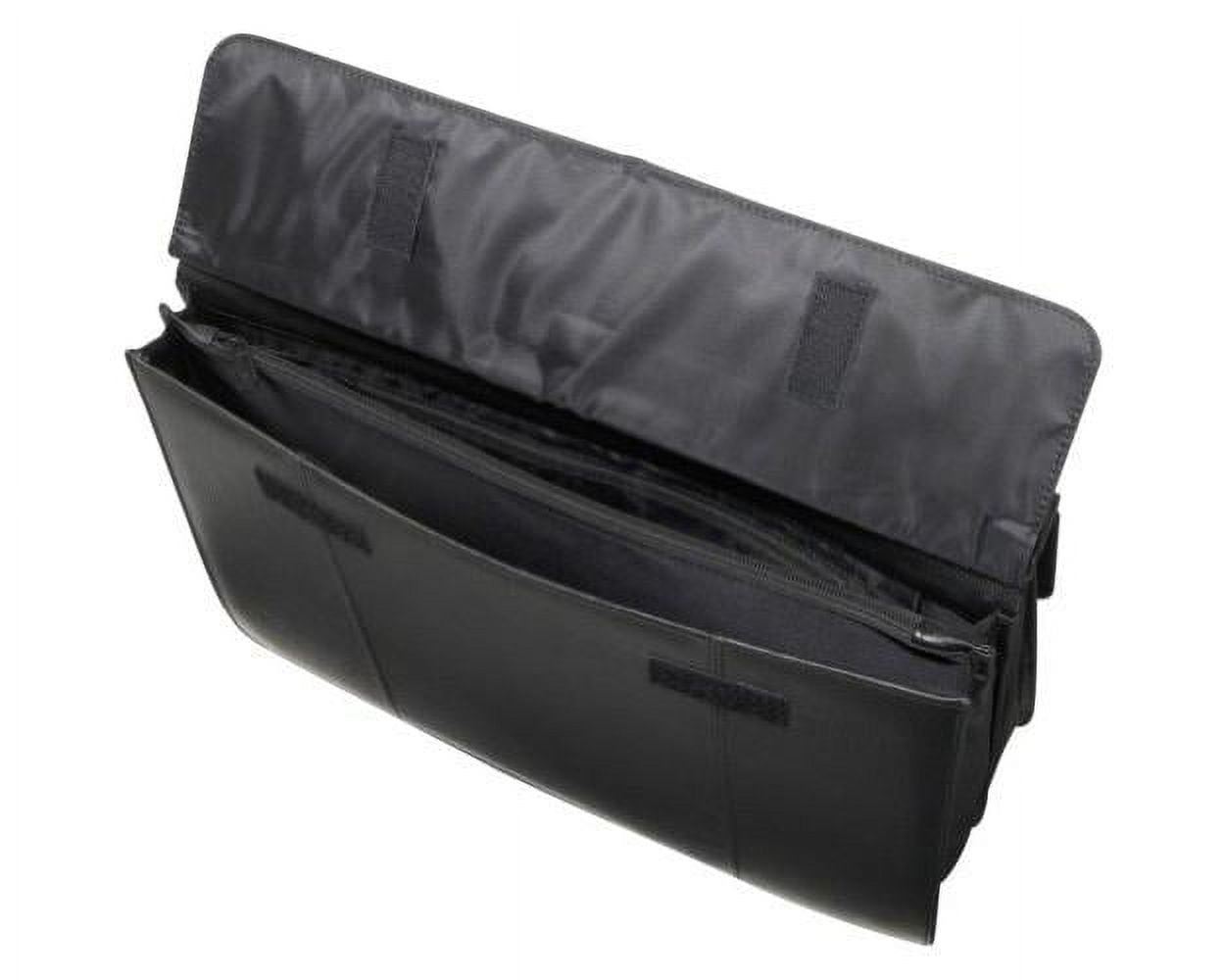 Executive Briefcase - Genuine Leather Business Bag for Men - Laptop Briefcase-Color:Brown - Image 3