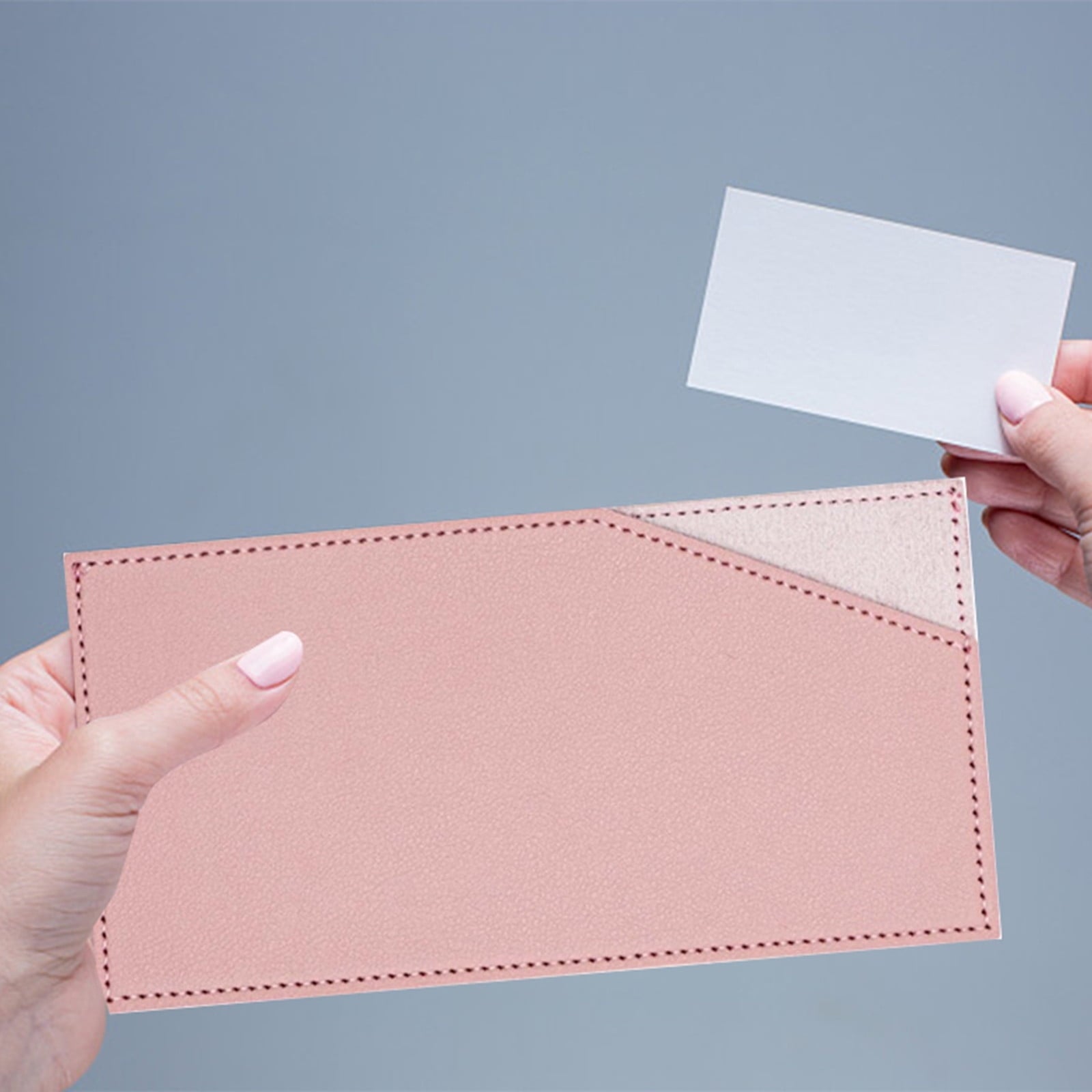 Envelope Wallet Slim Cash & Card Holder Organizer Reusable Budgeting rse for Dollar Bills Receipts Travel Essentials ... - Image 3