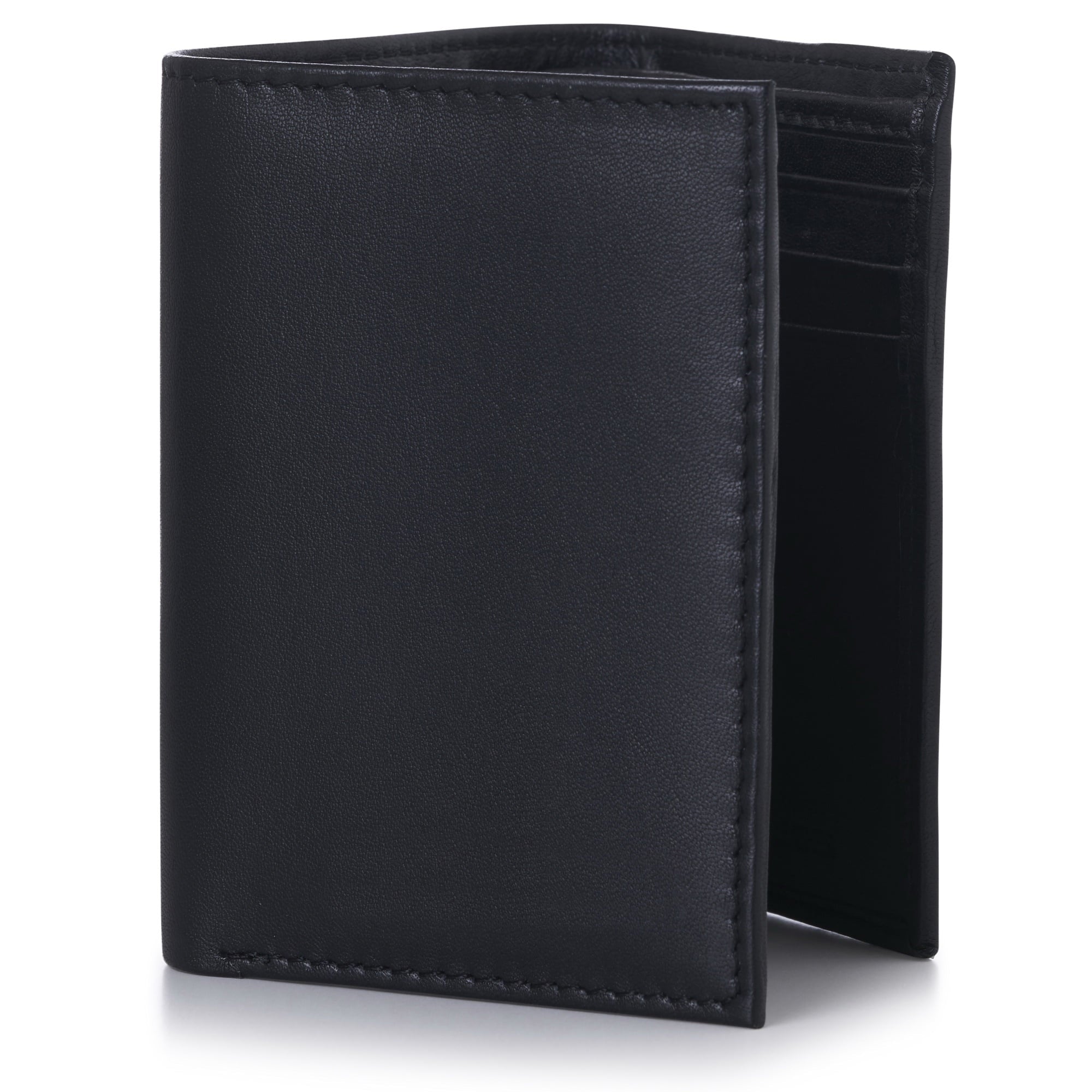 Mens Wallet Trifold Bifold Billfolds to choose from Genuine Leather Comes in Gift Bag - Image 4