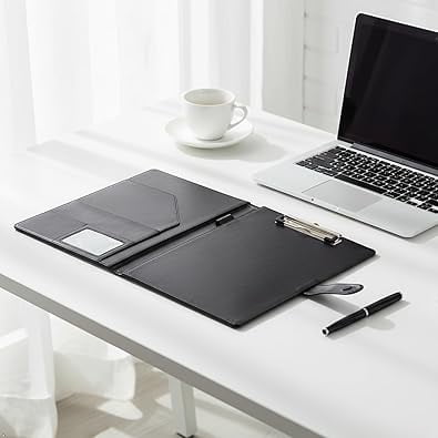 Portfolio Folder, Expanding Business Portfolio Binder for Interview Office School, Professional Presentation Organizer - Image 4