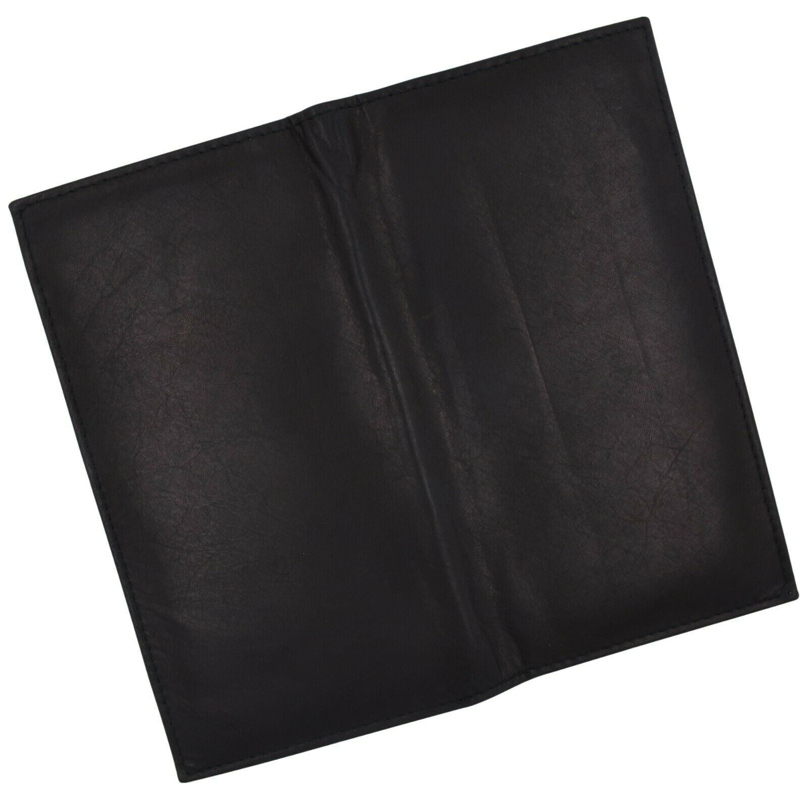 Men Bifold Leather Credit Card Holder Breast Pocket Wallet Slim Purse Checkbook - Image 5