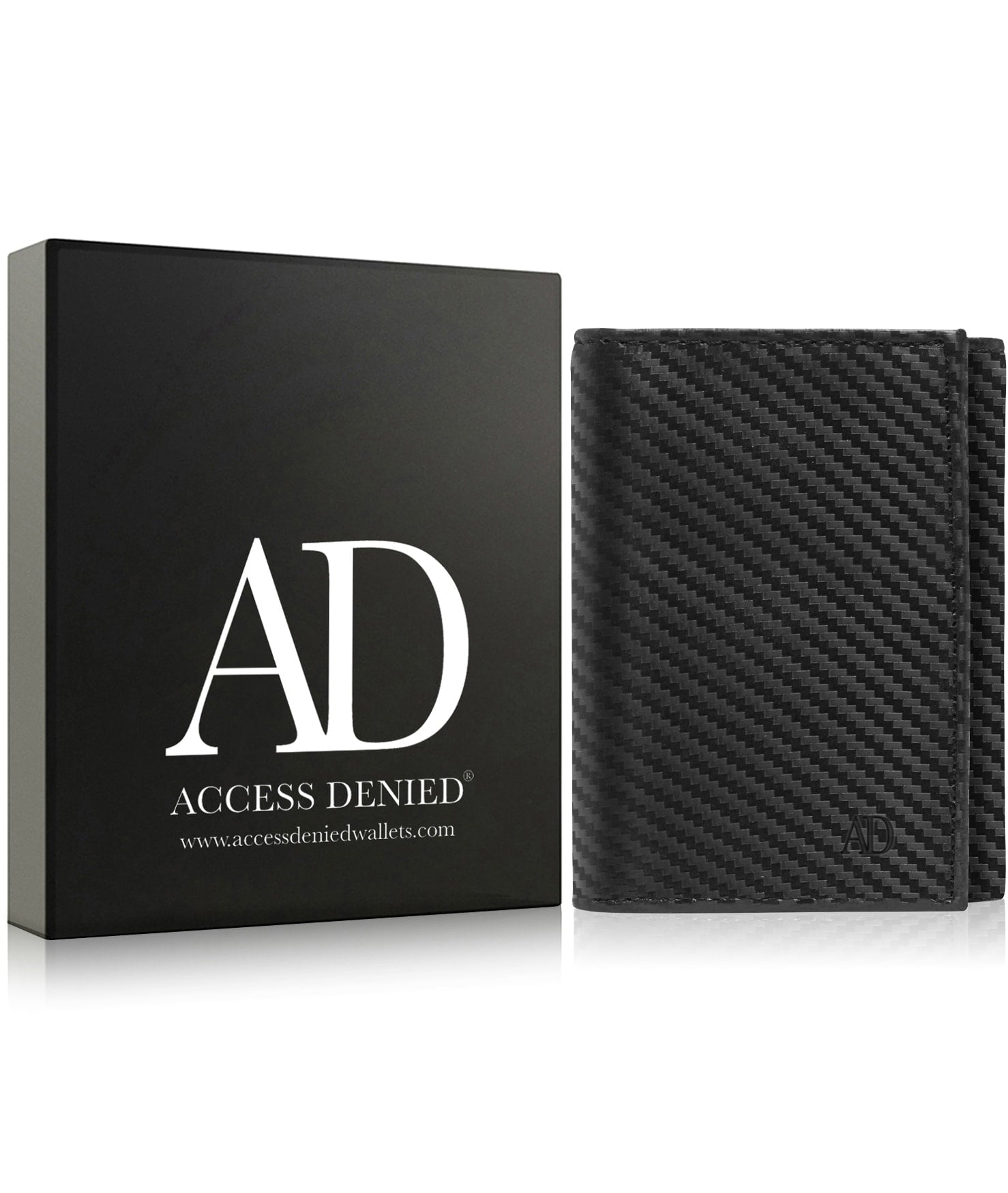 Genuine Leather Trifold Wallets For Men - Mens Trifold Wallet With ID Window Gifts For Men RFID Blocking - Image 3